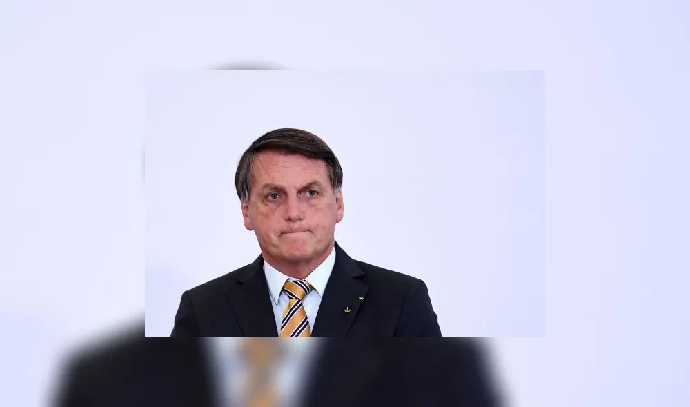 Preocupado. Aumenta la cantidad de brasileños que apoyan un juicio político de destitución (impeachment) contra Jair Bolsonaro. Foto: AFP