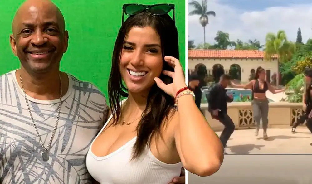 El productor de Yahaira Plasencia reveló una toma de las grabaciones del nuevo videoclip. Foto: Sergio George / Instagram