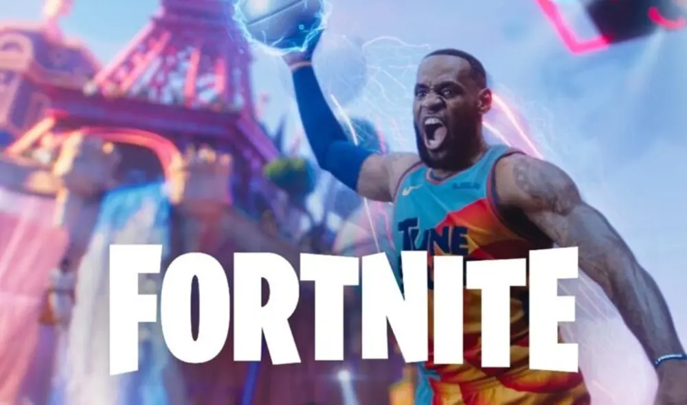 El contenido de LeBron James estará disponible en Fortnitea partir del 14 de julio de 2021. Foto: NoticiaST
