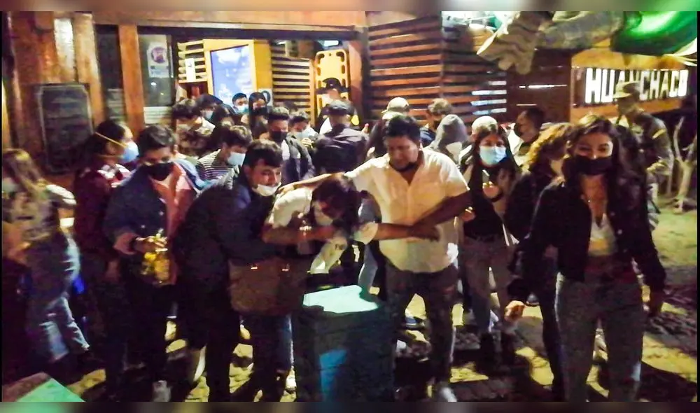 Los detenidos fueron trasladados a la dependencia policial del balneario de Huanchaco. Foto: MDH