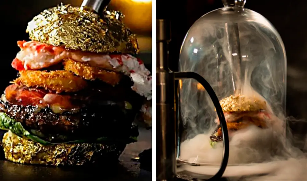 Robbert Jan de Veen realmente quiere romper un récord mundial con la 'hamburguesa más cara del mundo’. Foto: captura de Facebook