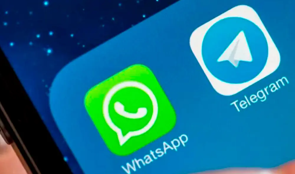 WhatsApp y Telegram son apps gratuitas que puedes instalar en iPhone, Android y PC. Foto: Twitter WhatsApp y Telegram son apps gratuitas que puedes instalar en iPhone, Android y PC. Foto: Twitter