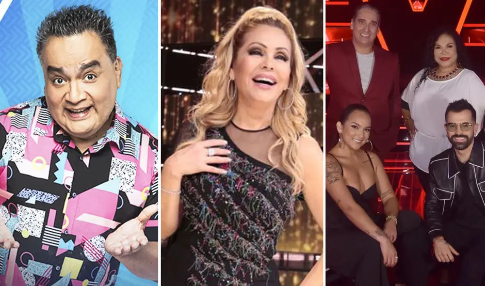 La voz Perú, JB en ATV y Reinas del show lucharon por el rating del sábado. Foto: captura/Instagram