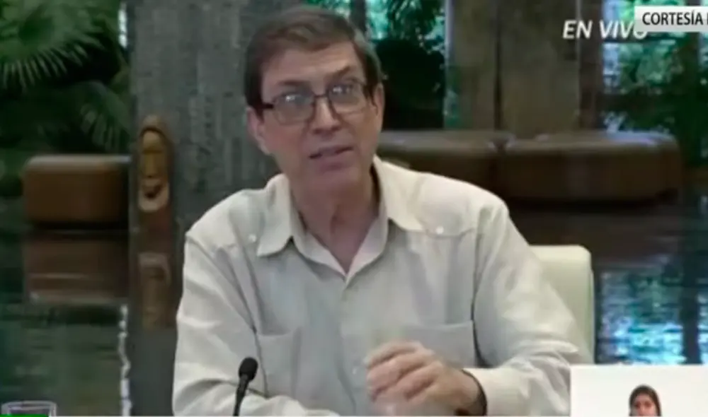 Bruno Rodríguez acusó la existencia de un intento para generar una situación de inestabilidad y desorden social en Cuba. Foto: RT Noticias Bruno Rodríguez acusó la existencia de un intento para generar una situación de inestabilidad y desorden social en Cuba. Foto: RT Noticias