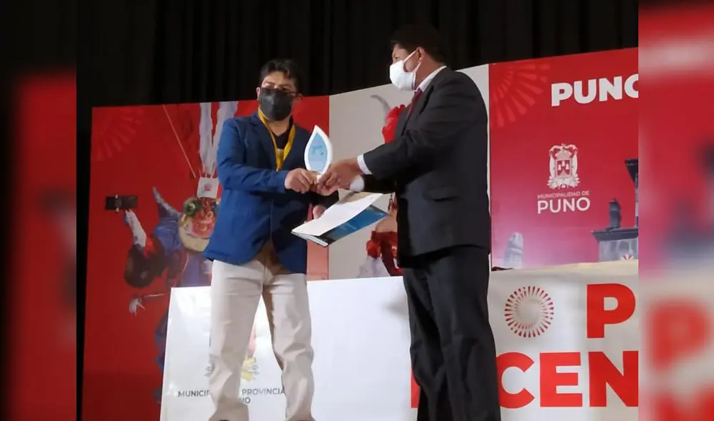 Los ganadores fueron la asociación de mototaxis El Altiplano, Taxi Express Tour Salud y la empresa de transportes Aroma. Foto: TV Continental