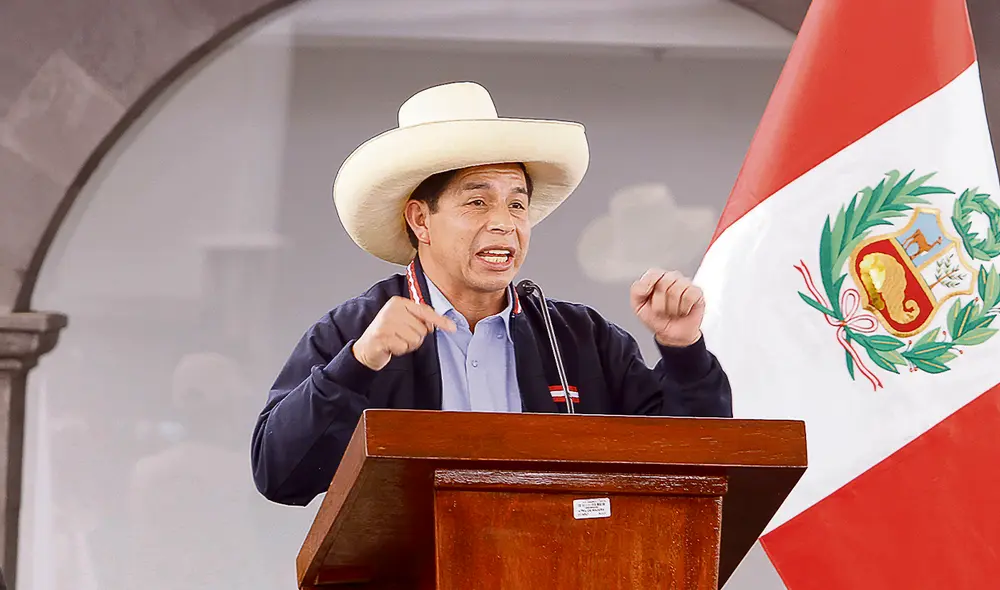 El profesor cajamarquino Pedro Castillo, de Perú Libre, ganó las elecciones con una ventaja de 44.263 votos. Foto: Oswald Charca / La República El profesor cajamarquino Pedro Castillo, de Perú Libre, ganó las elecciones con una ventaja de 44.263 votos. Foto: Oswald Charca / La República