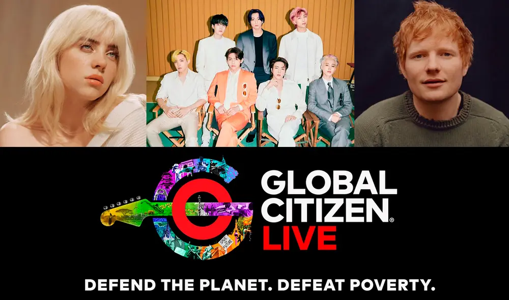 Mira qué artistas se suman a BTS en el evento benéfico de Global Citizen. Foto: composición/Paradigm/BIGHIT/Warner