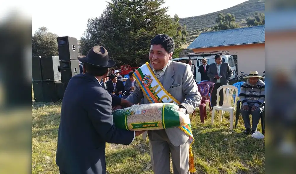 El promotor de revocatoria en Cuturapi es el ciudadano Elberto Quispe Rojas. Foto: Municipalidad de Cuturapi