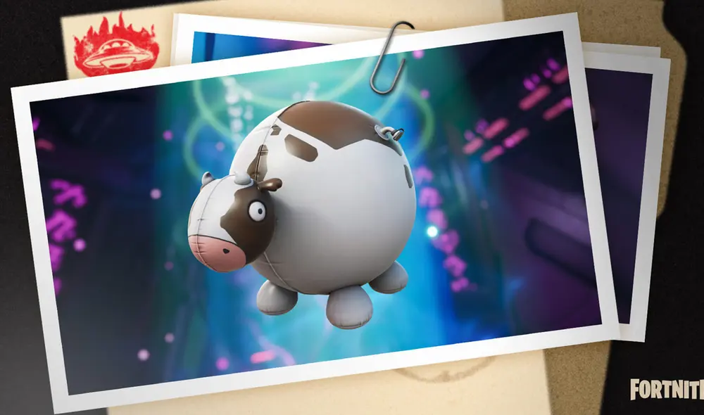 La 'vaquita inflable' se encuentra escondida en los cofres dispersos por toda la isla. Foto: Epic Games La 'vaquita inflable' se encuentra escondida en los cofres dispersos por toda la isla. Foto: Epic Games