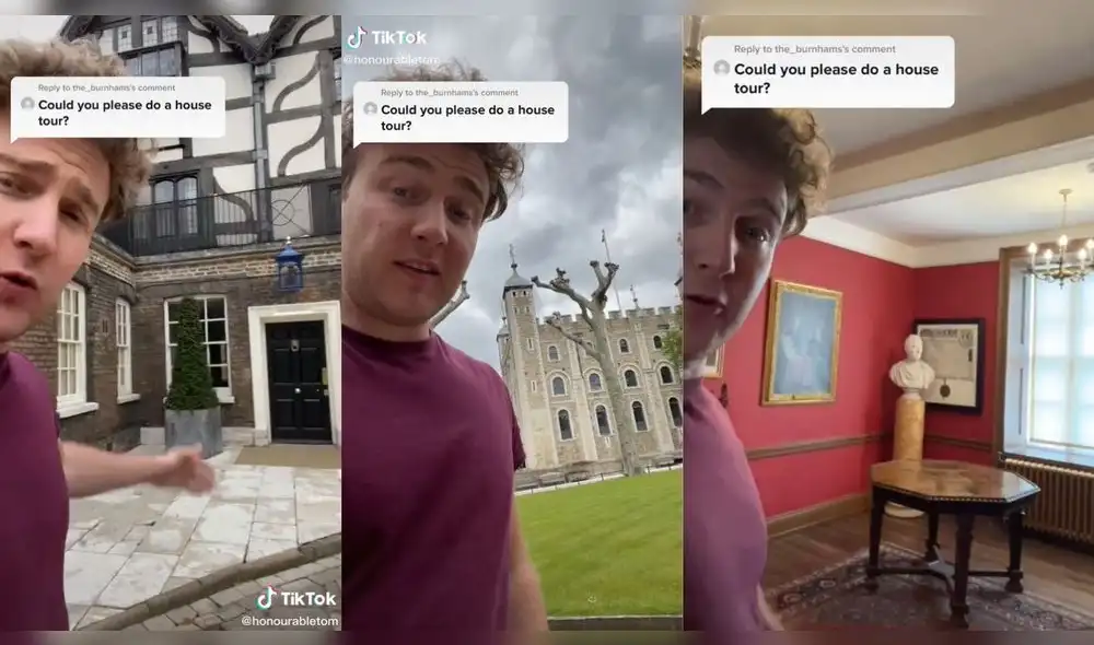 El joven admitió que no tiene libertad a la hora de elegir la decoración, ya que los habitantes de la casa están obligados a mantener el estilo tradicional. Foto: captura de TikTok