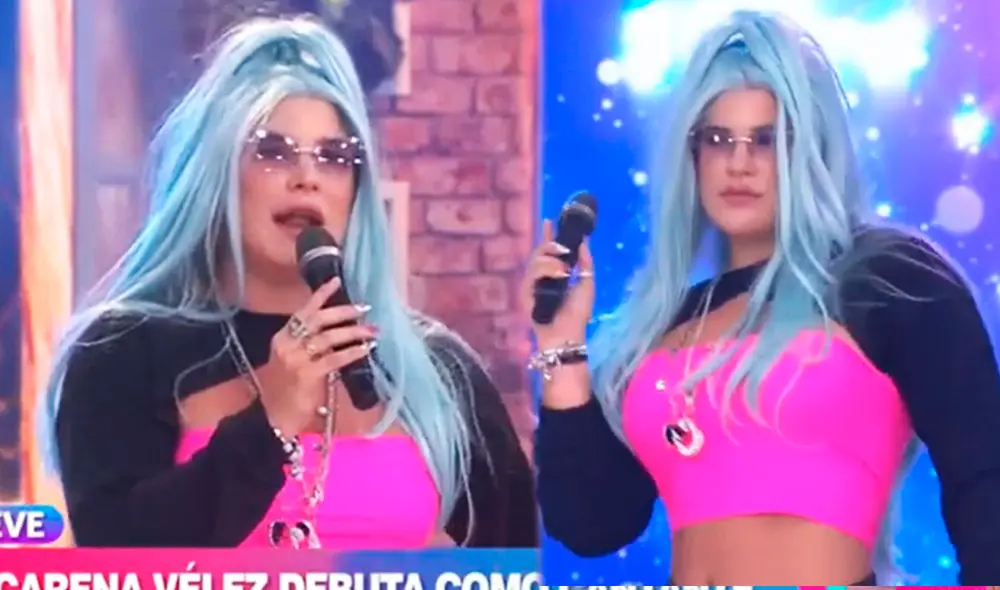 Macarena Vélez está dispuesta a incursionar en la música. Foto: captura América TV