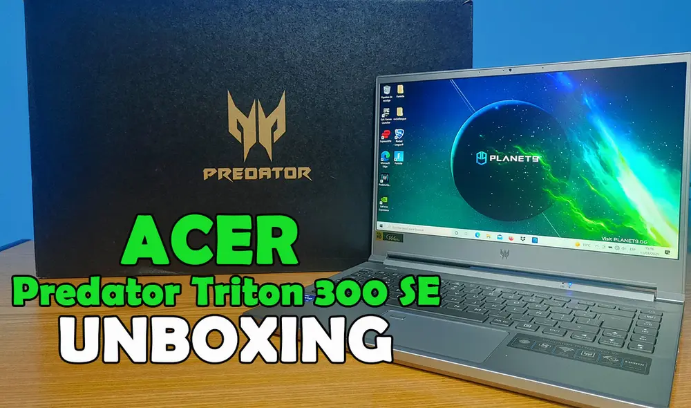 Esta portátil de Acer viene en una caja totalmente de color negro. Foto: Edson Henriquez Esta portátil de Acer viene en una caja totalmente de color negro. Foto: Edson Henriquez