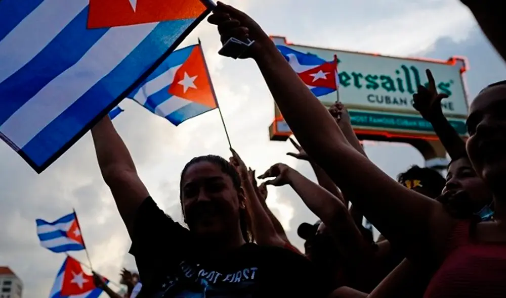 El Ministerio del Interior cubano lamentó el fallecimiento del hombre durante las movilizaciones sociales en la isla. Foto: AFP