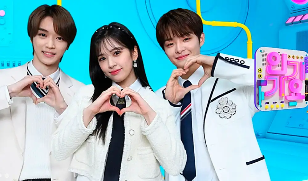 Inkigayo: MC del programa musical de SBS que normalmente se emite los domingos. Foto: Twitter