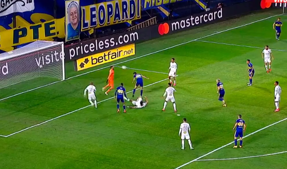 Boca y Atlético Mineiro se enfrentan en La Bombonera por los octavos de final de la Copa Libertadores. Foto: captura/ESPN