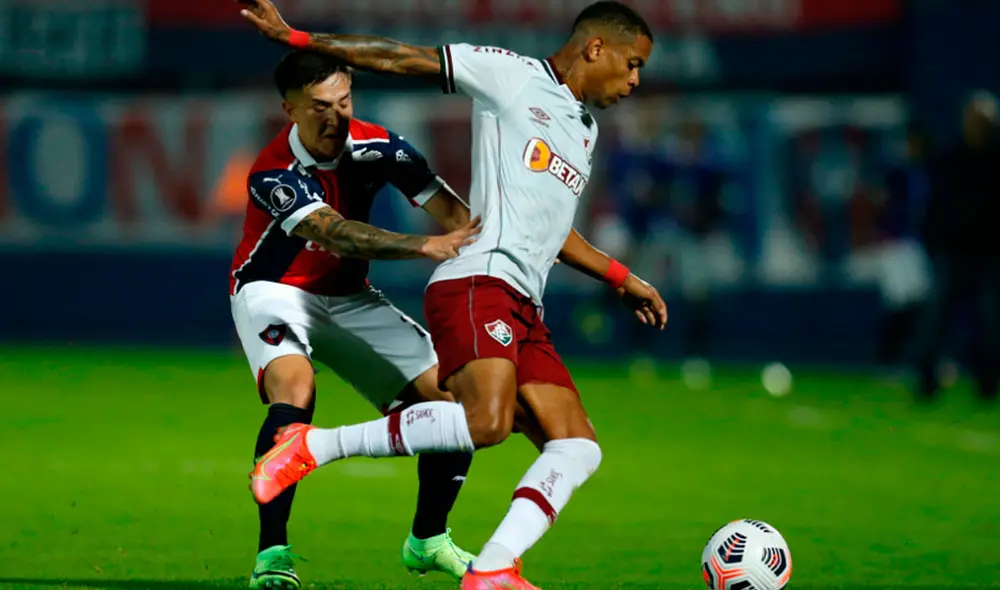 Fluminense supera a Cerro Porteño por la Copa Libertadores 2021 desde el Estadio General Pablo Rojas (Asunción). Foto: AFP