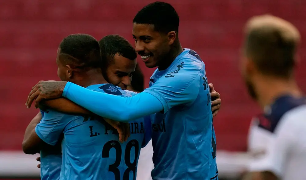 Gremio derrotó a LDU en Quito por la ida de octavos de la Copa Sudamericana 2021. Foto: Conmebol Sudamericana