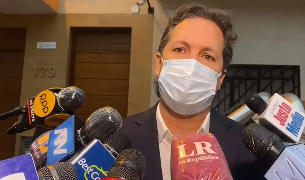 Salaverry se reunió la tarde de este martes con el virtual presidente, Pedro Castillo. Foto: Raúl Egusquiza/URPI-LR