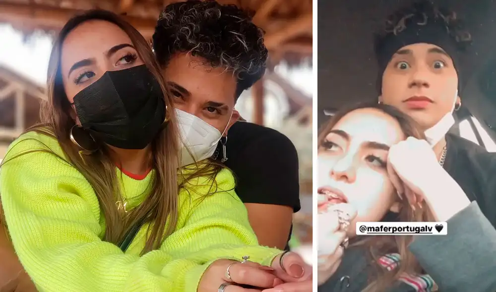 Mafer Portugal y Emilio Manau compartieron románticas instantáneas de su viaje a Ica. Foto: María Fernanda Portugal/Instagram