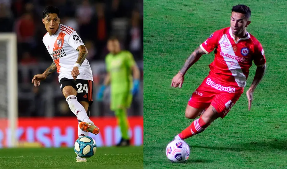 El partido River Plate vs. Argentinos Juniors empieza a las 9.30 p. m. (hora argentina). Foto: composición/Facebook