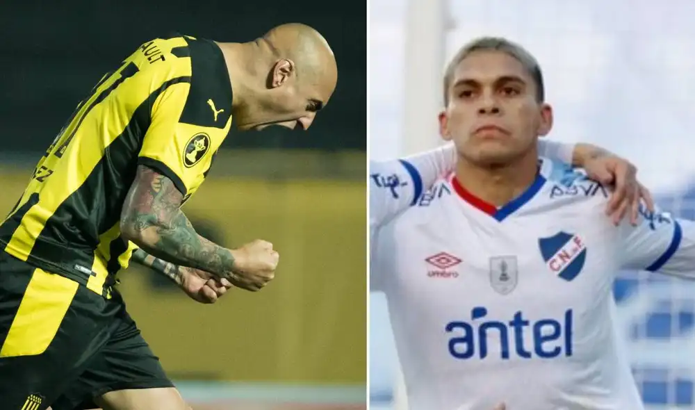Nacional y Peñarol vuelven a verse las caras en el clásico del fútbol uruguayo. Esta vez por la Copa Sudamericana. Foto: composición difusión