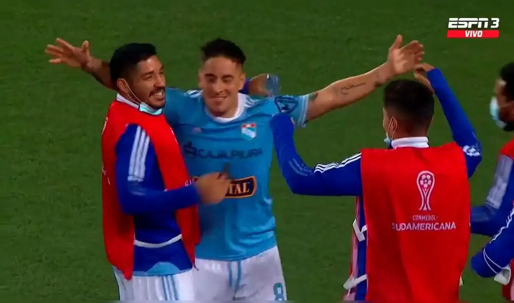 Alejandro Hohberg anotó su doblete ante Arsenal. Foto: captura/ESPN 3 Alejandro Hohberg anotó su doblete ante Arsenal. Foto: captura/ESPN 3