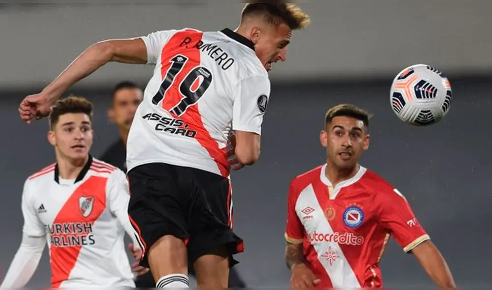 Matías Suárez y Hauche se encargaron de anotar los goles en el Monumental. Foto: River Plate