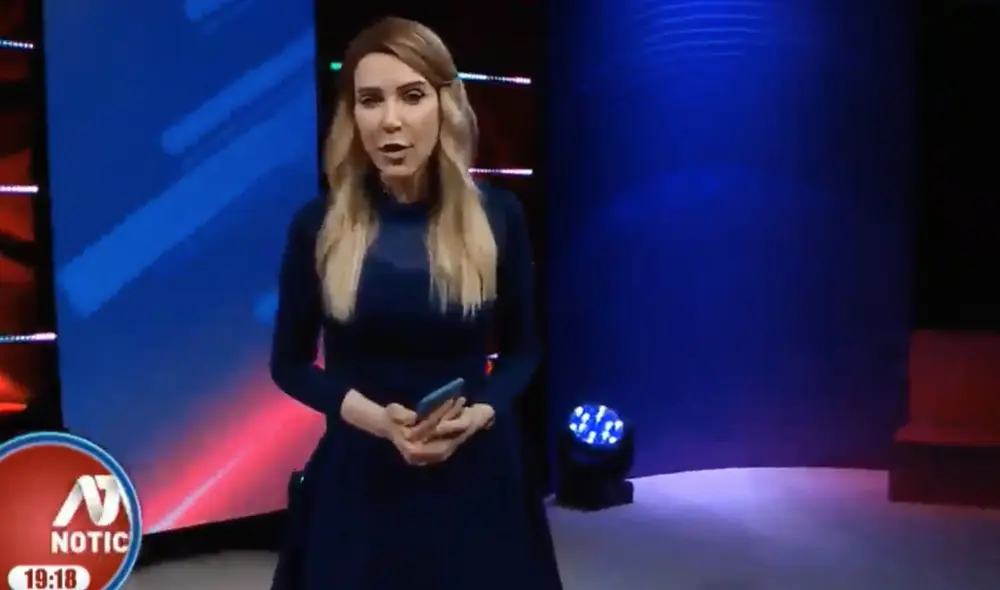 La conductora expresó su molestia en su programa Al estilo Juliana. Foto: captura/ATV