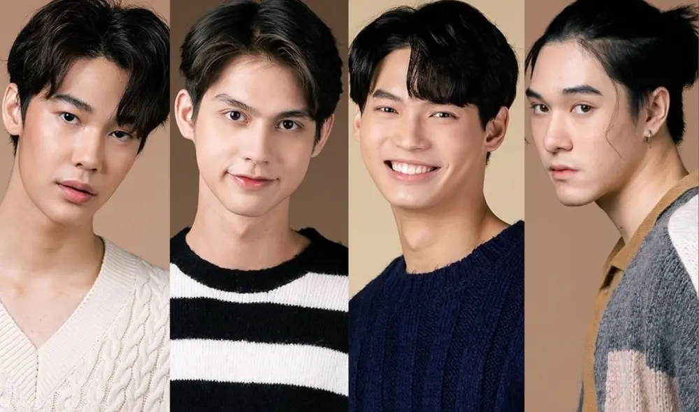 Dew, Bright, Win y Nani son los nuevos F4. Foto: GMMTV