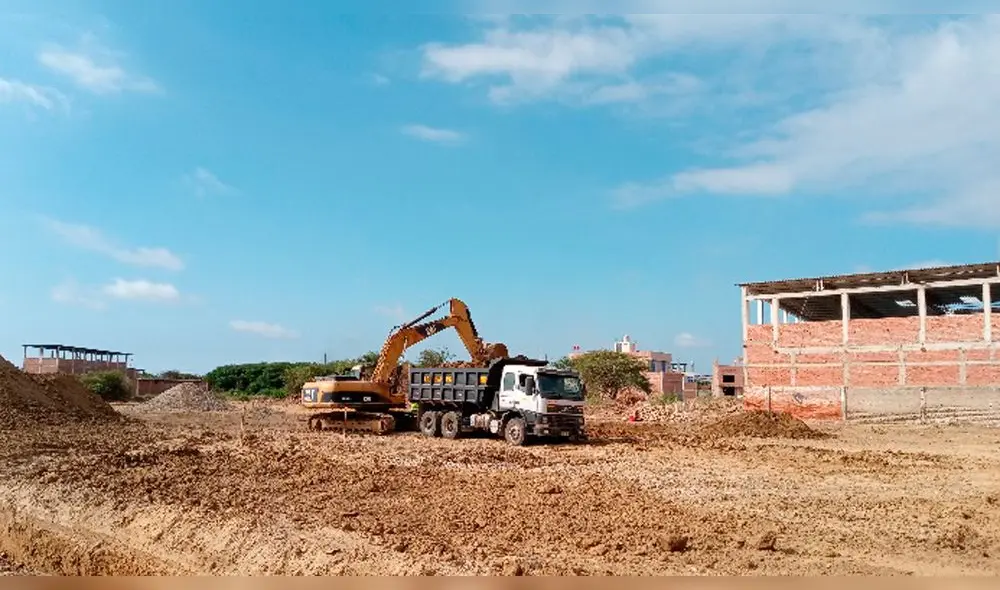 Se iniciaron trabajos de reconstrucción de colegio SO1 PNP “Carlos Teodoro Puell Mendoza”, en el Centro Poblado 7 de Junio. Foto: ARCC. Se iniciaron trabajos de reconstrucción de colegio SO1 PNP “Carlos Teodoro Puell Mendoza”, en el Centro Poblado 7 de Junio. Foto: ARCC.
