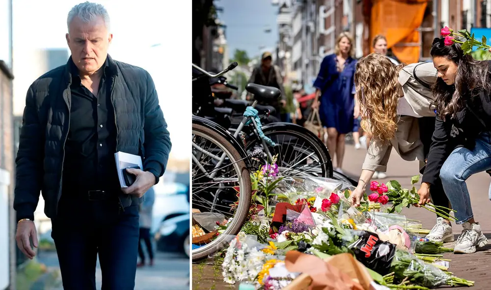Tuvo su propio programa televisivo, llamado Peter R. de Vries, reportero del crimen, que se mantuvo casi 17 años al aire. Foto: composición AFP / EFE