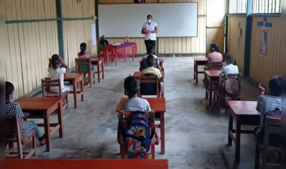 Alumnos de la sierra piurana retornarían a las aulas. Foto: La República