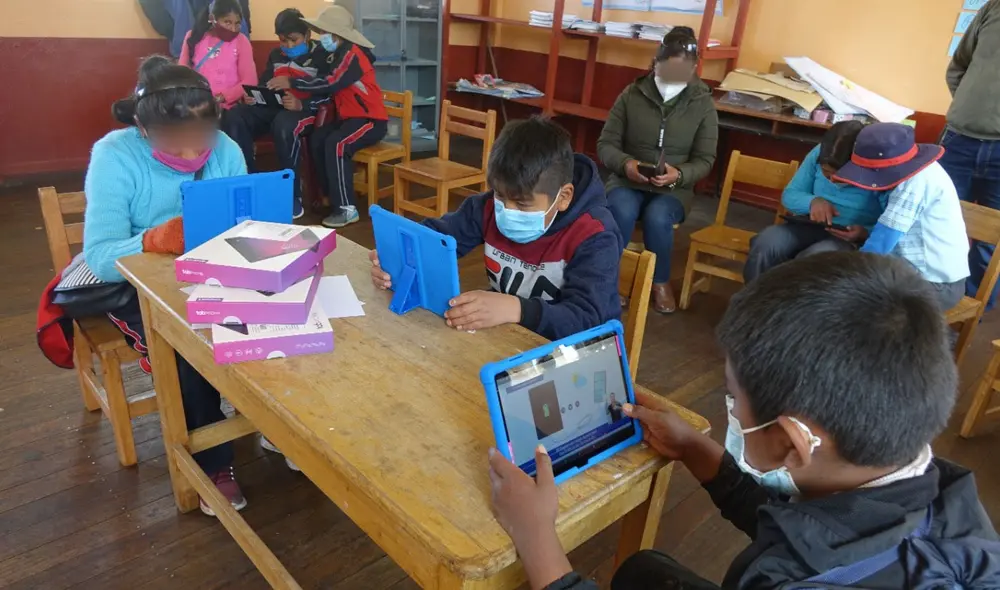 Un total de 2.613 colegios ya reciben a los alumnos para sus clases. Foto: Minedu Un total de 2.613 colegios ya reciben a los alumnos para sus clases. Foto: Minedu