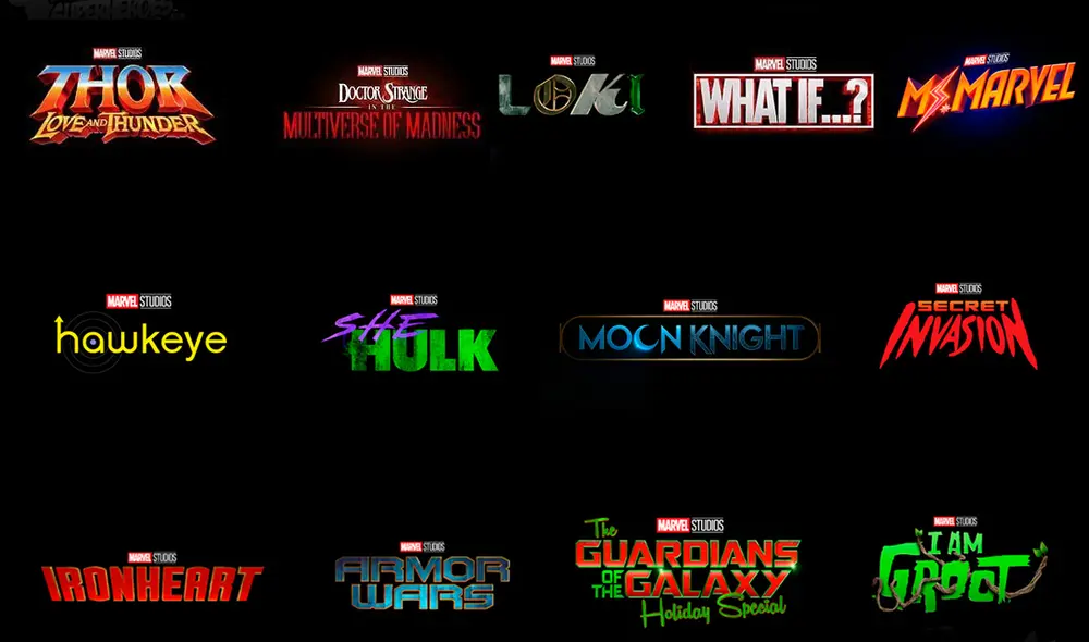 Descubre cuántas series y películas del UCM llegarán pronto. Foto: Marvel Studios