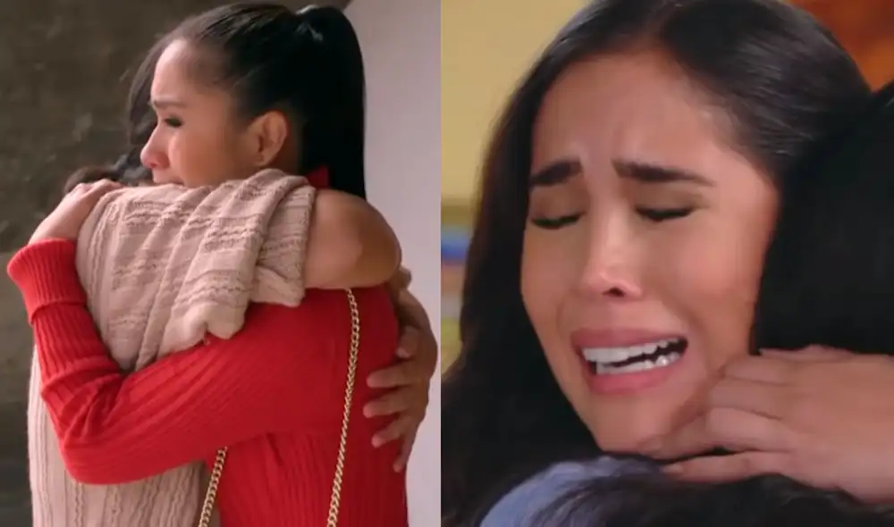 Las protagonistas Fiorella Berrospi y Mery Vilca tuvieron un final inesperado en la novela Dos hermanas. Foto: captura de América TV Las protagonistas Fiorella Berrospi y Mery Vilca tuvieron un final inesperado en la novela Dos hermanas. Foto: captura de América TV