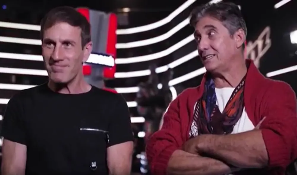 Mauri Stern llegó a La voz Perú en calidad de juez. Foto: captura Latina