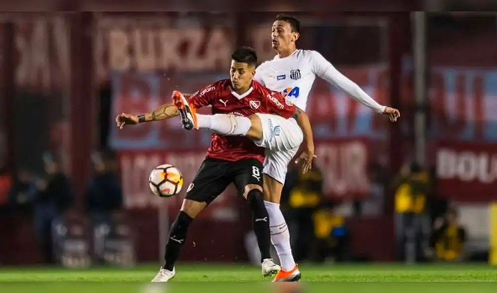 El Santos vs. Independiente se jugará en el Estadio Urbano Caldeira. Foto: EFE El Santos vs. Independiente se jugará en el Estadio Urbano Caldeira. Foto: EFE