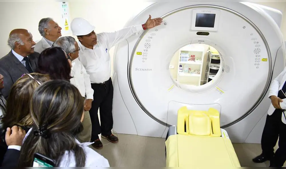 Gestión de exgobernador Anselmo Lozano adquirió moderno tomógrafo. Foto: GRL Gestión de exgobernador Anselmo Lozano adquirió moderno tomógrafo. Foto: GRL