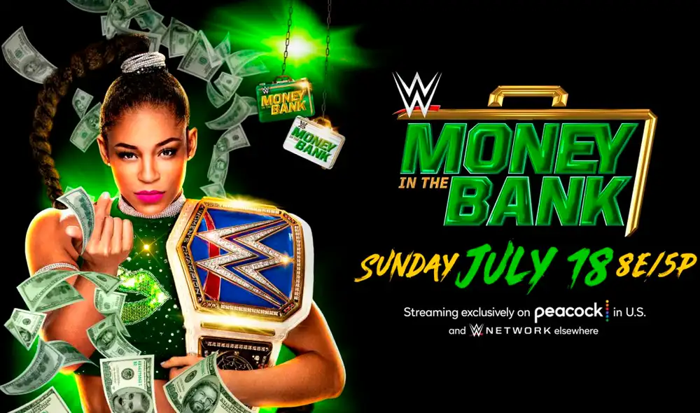 WWE Money in the Bank se realizará este domingo en Texas. Foto: WWE WWE Money in the Bank se realizará este domingo en Texas. Foto: WWE
