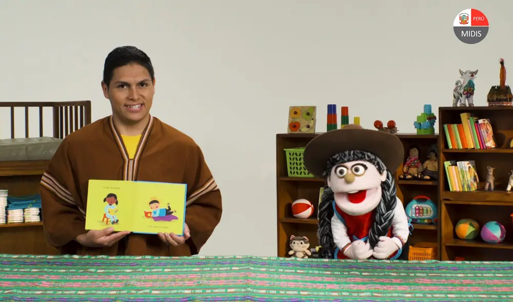 Material audiovisual ayudará a los menores a acercarse, de manera lúdica y placentera, a la lectura. Foto: Midis.
