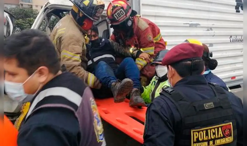 Los dos fueron trasladados al hospital Casimiro Ulloa, donde permanecen internados. Foto: Municipalidad de Surco Los dos fueron trasladados al hospital Casimiro Ulloa, donde permanecen internados. Foto: Municipalidad de Surco