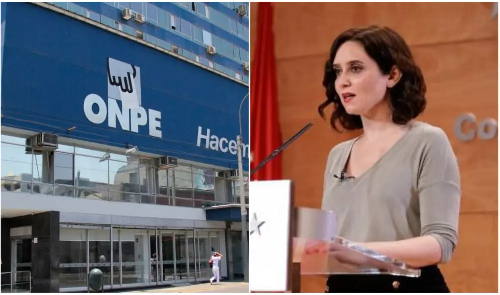 ONPE indicó que Díaz Ayuso dio información falsa en la Asamblea de Madrid. Foto: Composición/20 Minutos/difusión