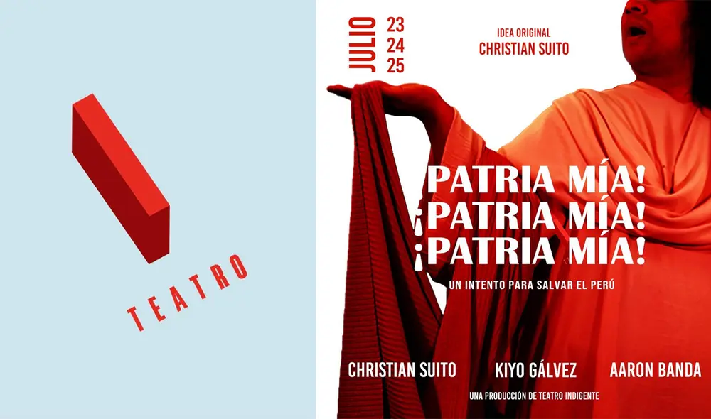 La obra invita a la reflexión sobre la identificación de los peruanos con su país. Foto: composición/Facebook Teatro Indigente La obra invita a la reflexión sobre la identificación de los peruanos con su país. Foto: composición/Facebook Teatro Indigente