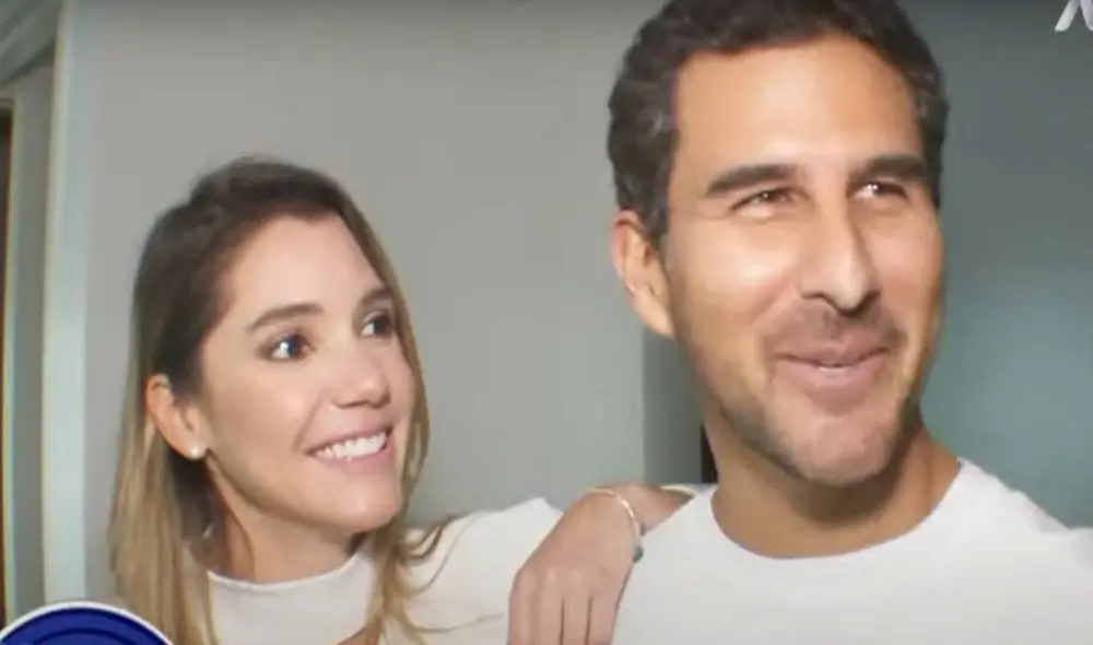 Alexandra Hörler anunció a inicios de julio que se comprometió con Juan Francisco Pardo. Foto: captura ATV