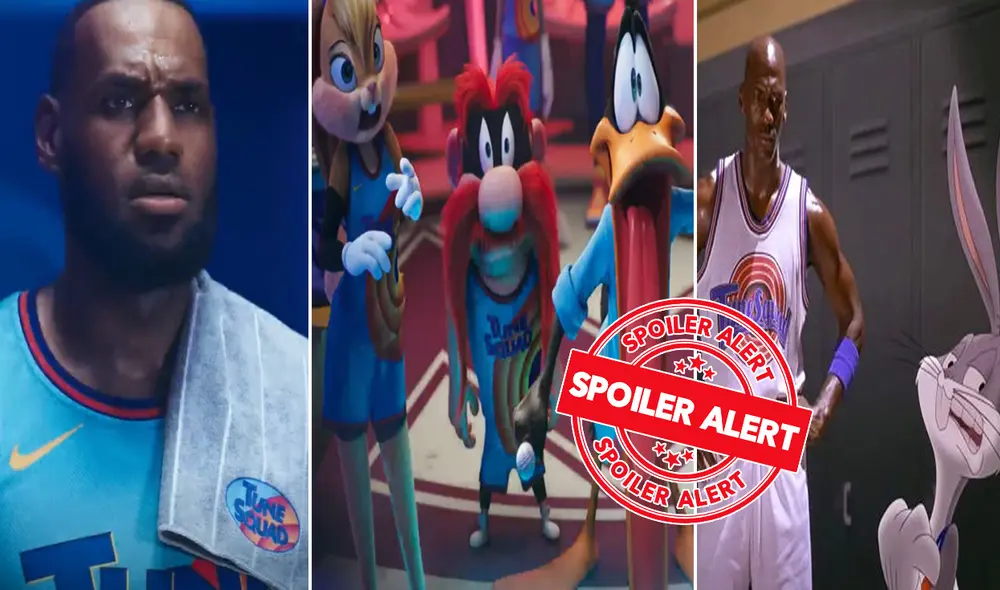 LeBron James, estrella de la NBA, quiere dar un inolvidable juego en el universo Looney Tunes. Foto: Composición/Warner Bros