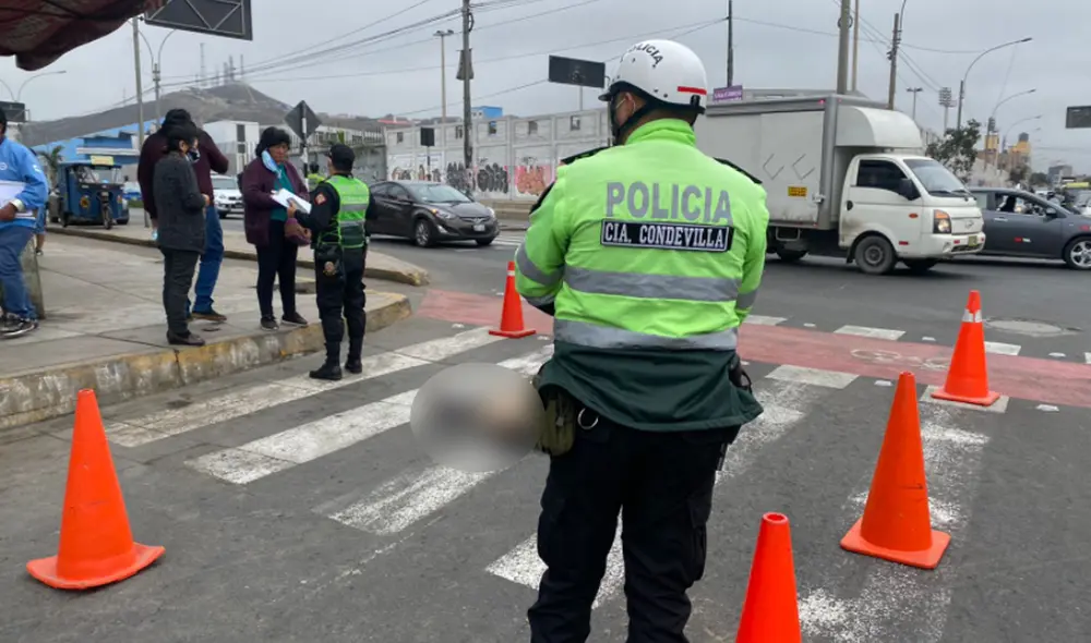 Cámara ubicada en intersección habría captado el accidente. Foto: Raúl Egusquiza / URPI-GLR Cámara ubicada en intersección habría captado el accidente. Foto: Raúl Egusquiza / URPI-GLR