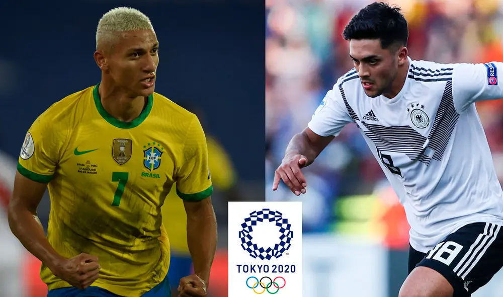 Brasil y Alemania se enfrentaron en la última final del fútbol de los Juegos Olímpicos. Foto: composición/AFP