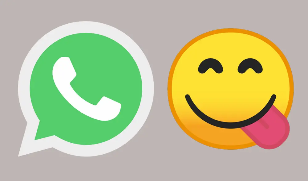 Este emoji de WhatsApp lo puedes utilizar tanto en un teléfono Android como en un iPhone. Foto: composición/La República