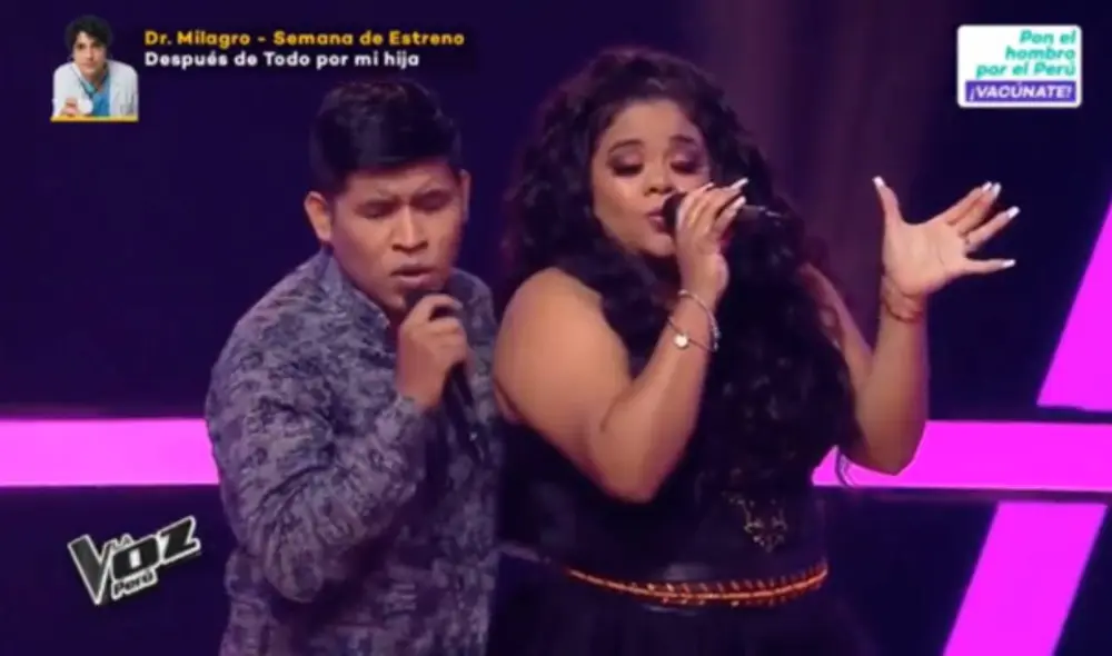 Los participantes sorprendieron con su presentación en La voz Perú. Foto: captura de Latina Los participantes sorprendieron con su presentación en La voz Perú. Foto: captura de Latina