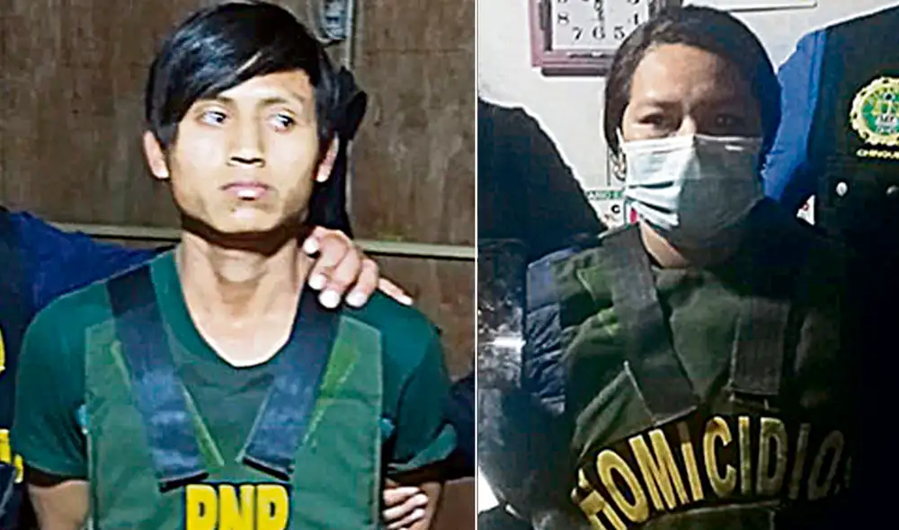 Acusados. Moisés López confesó ser el asesino. Fue detenido con su conviviente Liz Panduro. Foto: composición / difusión Acusados. Moisés López confesó ser el asesino. Fue detenido con su conviviente Liz Panduro. Foto: composición / difusión